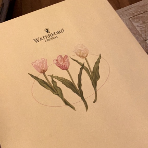 Waterford Crystal Accents Vintage Waterford Crystal Tulip Vase